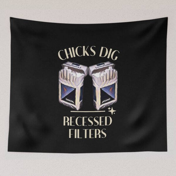 Item preview, Recessed Filters Cigarette Chicks Dig Recessed Filters designed and sold by AlpacaSmokes.