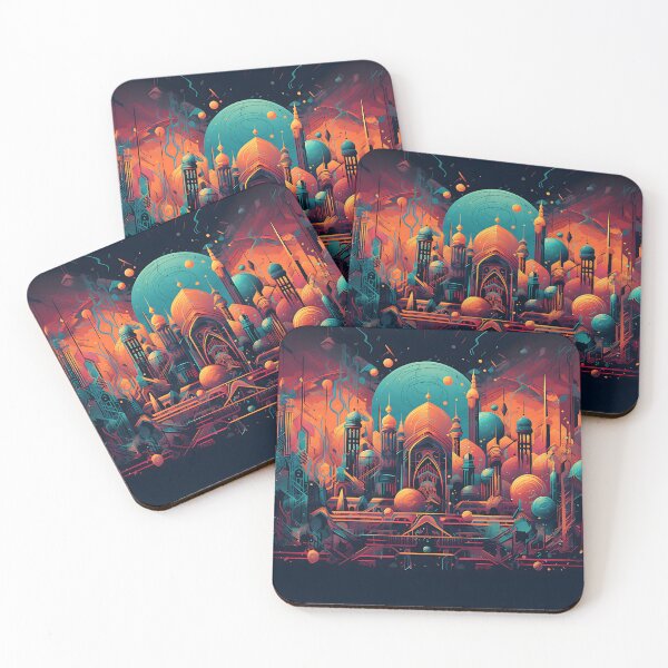 Item preview, Futuristic Arabesque: Abstract Visions of Arabian Culture designed and sold by iQuorra.