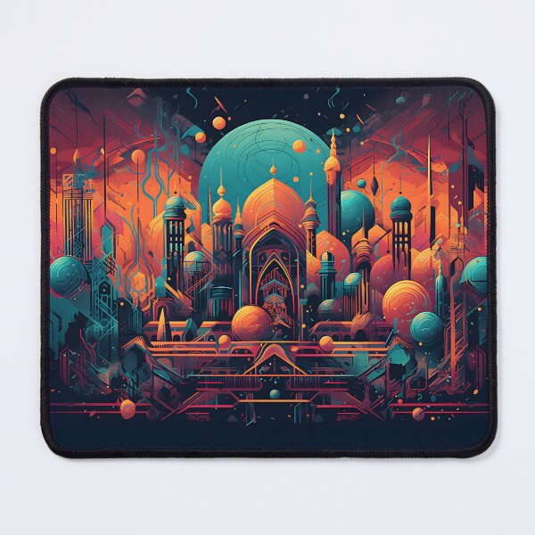 Item preview, Futuristic Arabesque: Abstract Visions of Arabian Culture designed and sold by iQuorra.