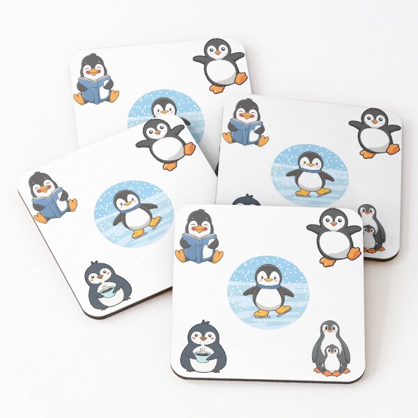Item preview, Cute Penguin Sticker Pack designed and sold by LittleGoblinPrs.