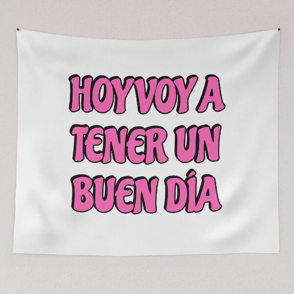 Item preview, Hoy Voy A Tener Un Buen Dia - Spanish motivational   designed and sold by Inspirationmotivation.