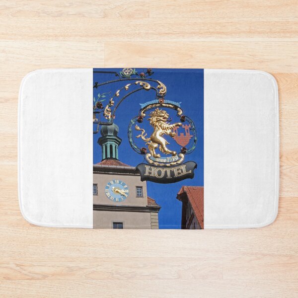 Item preview, Weissesturm & Lion Sign - Rothenburg ob der Tauber, Germany designed and sold by Photographic Memories.
