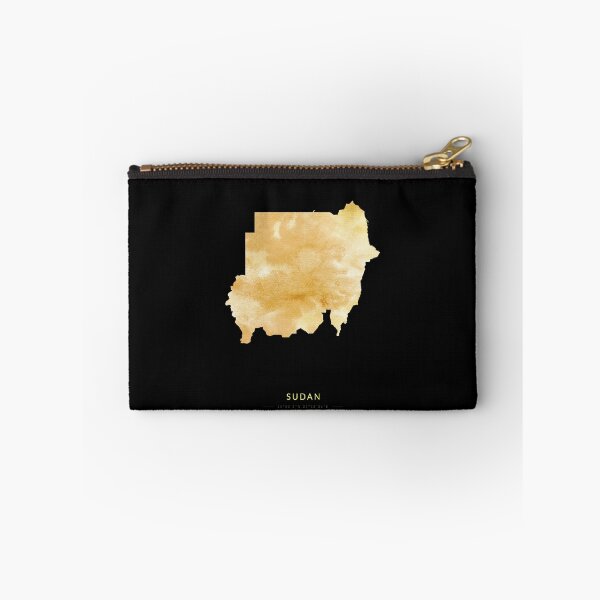 Item preview, Sudan map in gold color designed and sold by Jerhus.