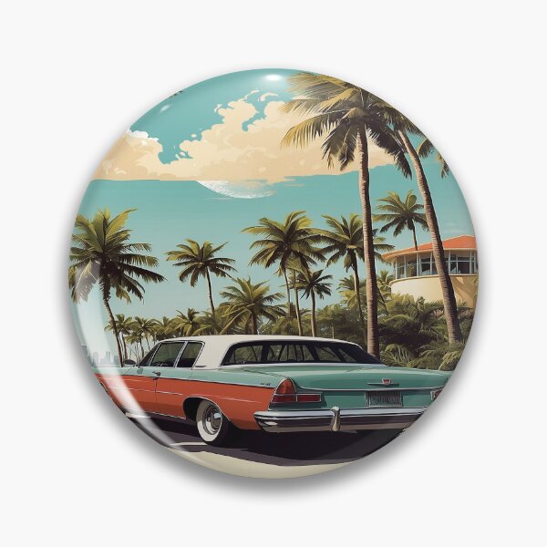 Item preview, Classic american car 60's ,retro vintage poster designed and sold by erozzz.