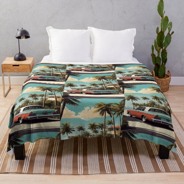 Item preview, Classic american car 60's ,retro vintage poster designed and sold by erozzz.