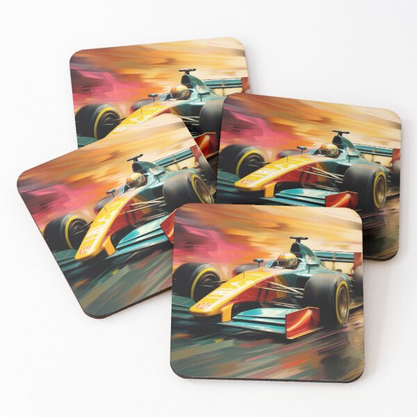 Item preview, Racing Car On The Track Abstract designed and sold by sheprint.