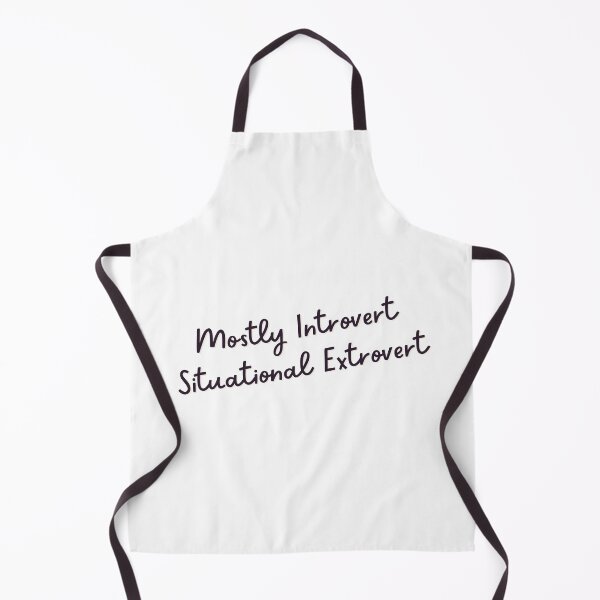 Item preview, Mostly introvert, situational extrovert | funny quotes designed and sold by PurpleWay.