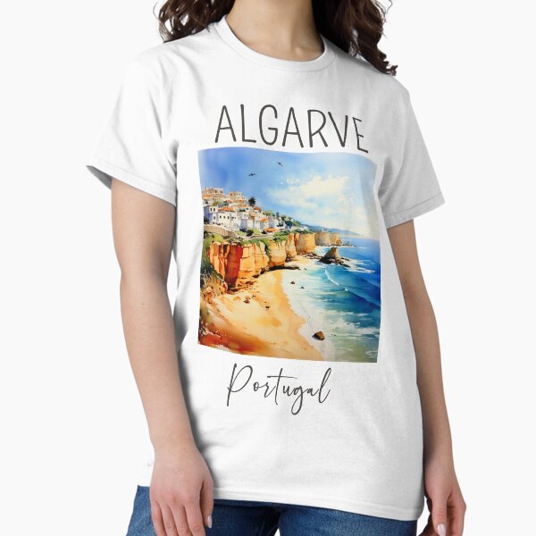 Artikel-Vorschau von Aquarelldesign der Algarve - Portugal, designt und verkauft von Sketch-Shack.