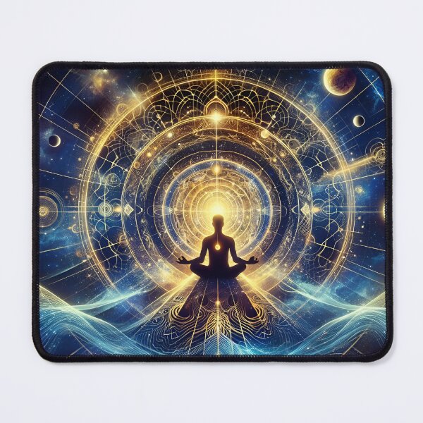 Item preview, "Cosmic Harmony: The Meditative Universe" designed and sold by APARTAI EU.