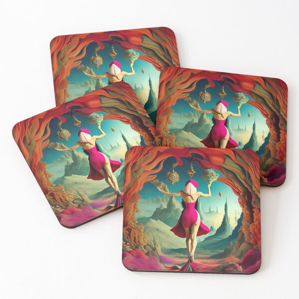 Item preview, elegant woman coming out of the tunnel designed and sold by Fantasymachine.