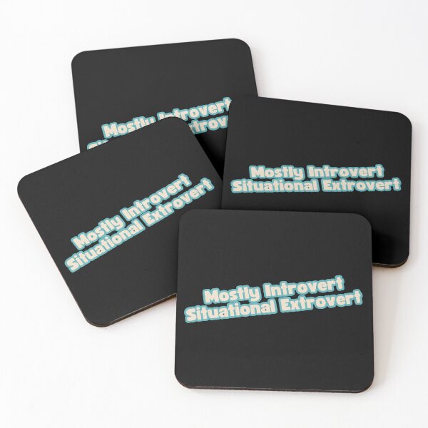 Item preview, Mostly introvert, situational extrovert | Introvert quotes designed and sold by PurpleWay.