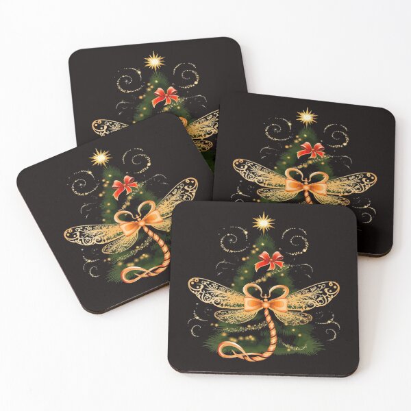 Item preview, Christmas Dragonfly designed and sold by creativellashop.