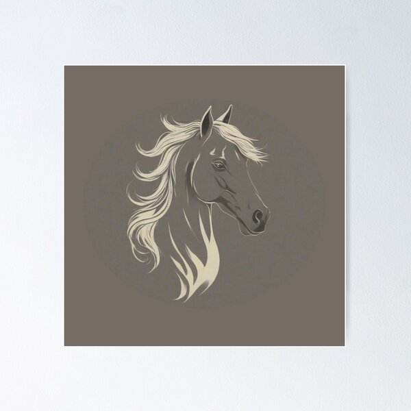 Item preview, Wild Horse designed and sold by ArtCraftLab.