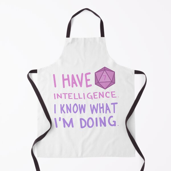 Item preview, I have 7 intelligence. I know what I'm doing designed and sold by mairsaydraws.