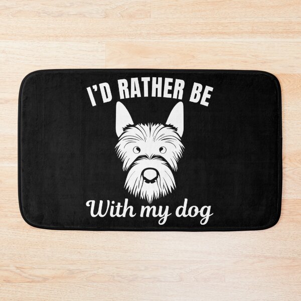 Item preview, I'd rather be with my dog, funny Glen of Imaal Terrier breed owners or lovers saying  designed and sold by NBSStore.
