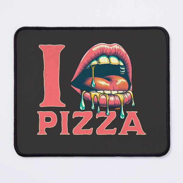 Item preview, I LOVE PIZZA designed and sold by Retro-Rebellion.