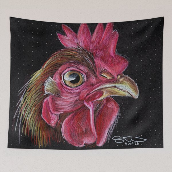 Item preview, Yelly the Welly Chicken designed and sold by Adrienne Smith.