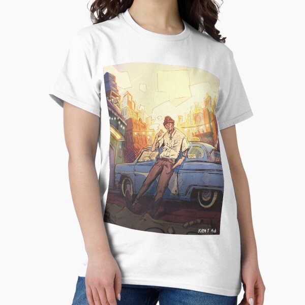Item preview, Chillin on the Roof top sunset designed and sold by KhemT.