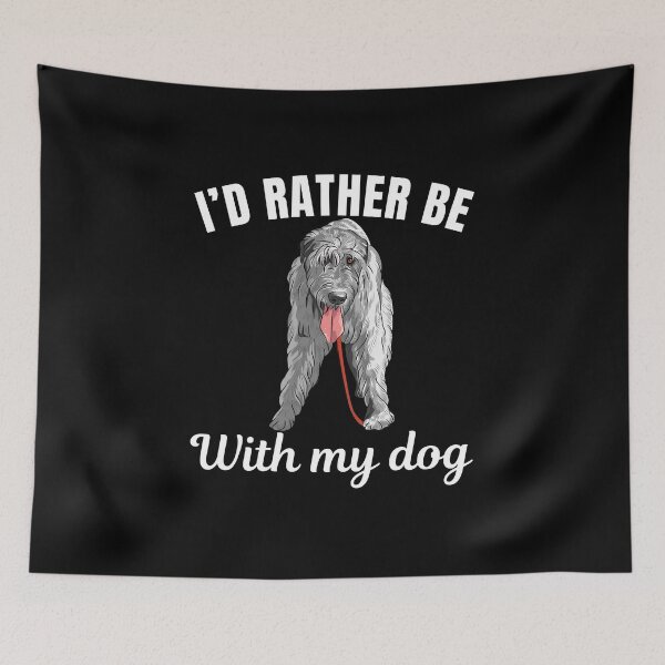 Item preview, I'd rather be with my dog, funny Irish Wolfhound breed owners or lovers saying  designed and sold by NBSStore.