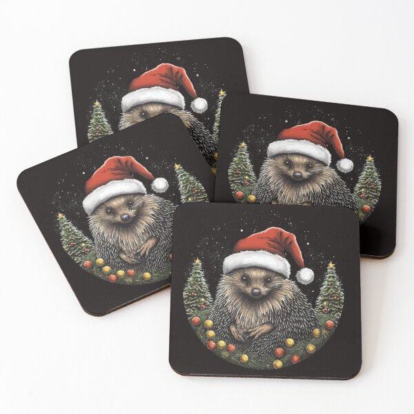 Item preview, Christmas Echidna designed and sold by creativellashop.