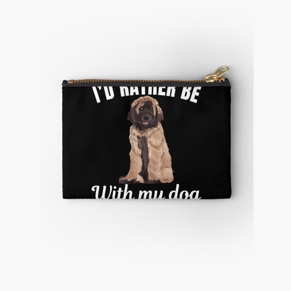 Item preview, I'd rather be with my dog, funny Leonberger breed owners or lovers saying  designed and sold by NBSStore.