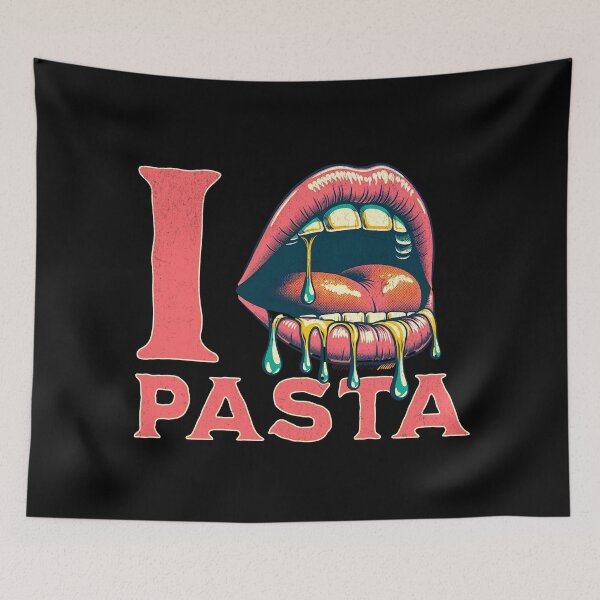 Item preview, I LOVE PASTA designed and sold by Retro-Rebellion.