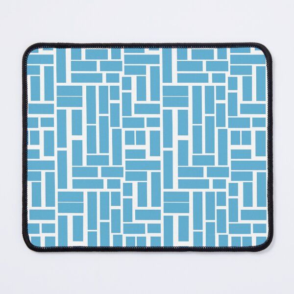 Item preview, Blue rectangles against a white background designed and sold by MiliMDesign.