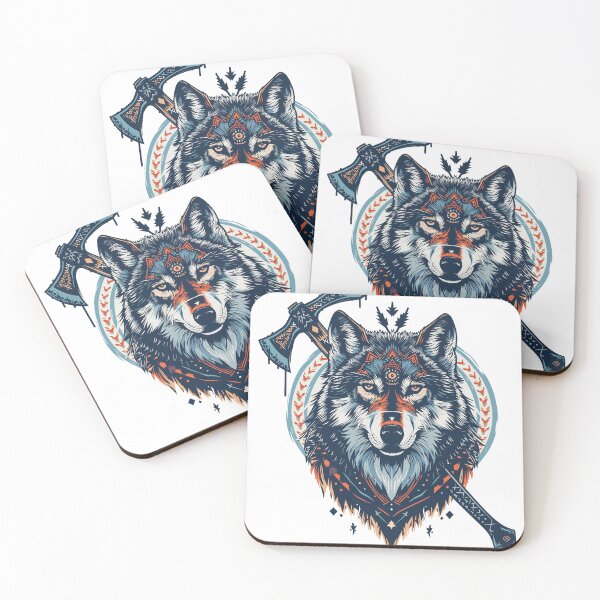 Item preview, Nordic Spirit: The Ethereal Wolf Warrior designed and sold by Neo Nirvana.