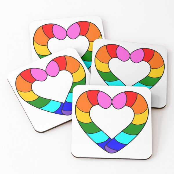 Item preview, Pride Flag Candy Cane designed and sold by HarveyHandcraftsandDesigns.