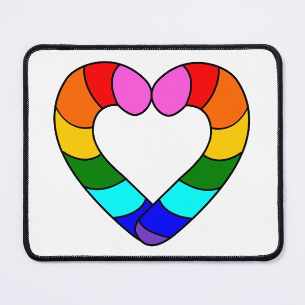 Item preview, Pride Flag Candy Cane designed and sold by HarveyHandcraftsandDesigns.