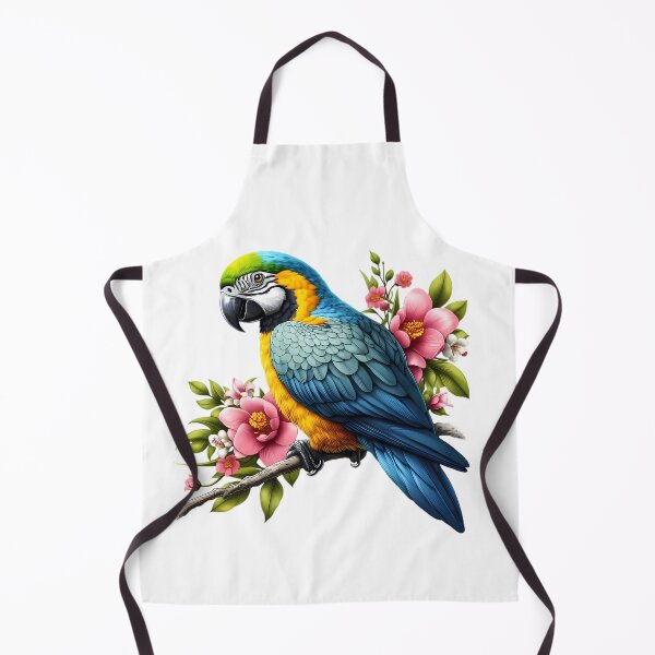 Item preview, A beautiful parrot rests on a branch designed and sold by CreativeSparkzz.