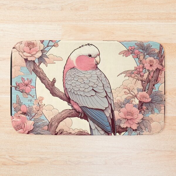 Item preview, Galah australian bird retro art designed and sold by RubisLeaf.