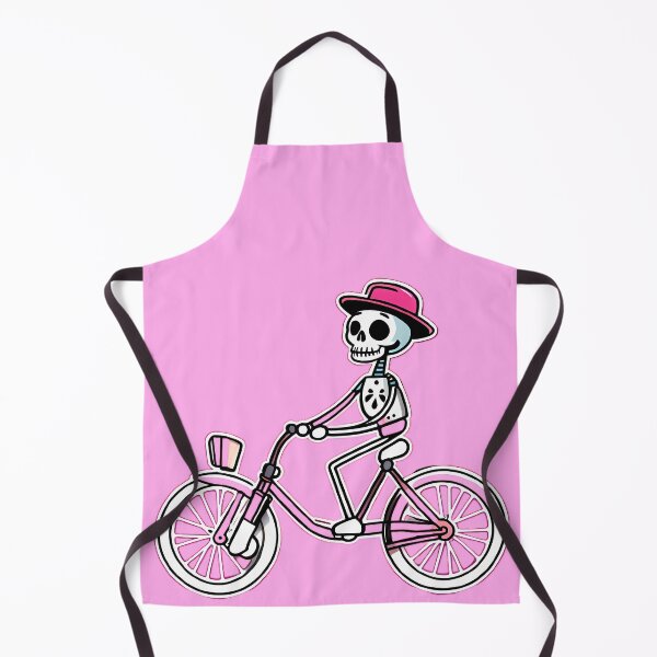 Item preview, Funny skeleton on a bicycle designed and sold by WATERDUST.