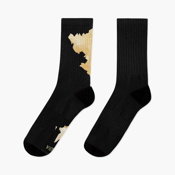 Item preview, Map of Vietnam in gold color designed and sold by Jerhus.