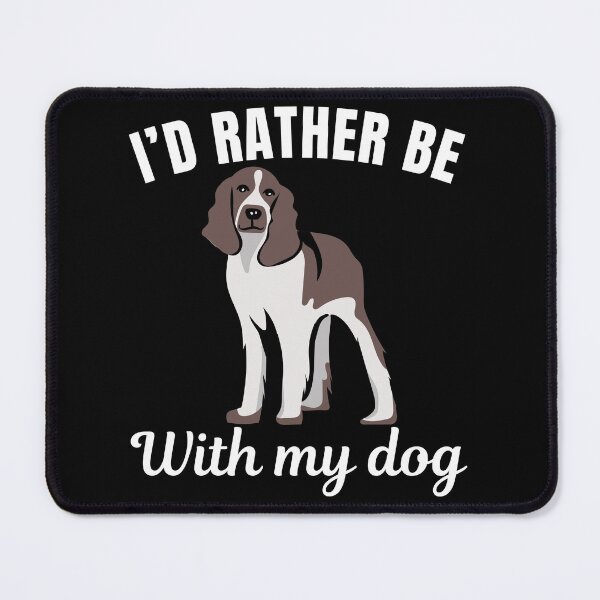 Item preview, I'd rather be with my dog, funny Russian Hunting Sighthound Borzoi breed owners or lovers saying  designed and sold by NBSStore.