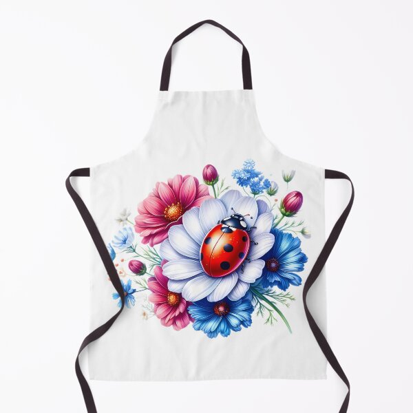 Artikelvorschau, Ein Marienkäfer auf schönen Blumen entworfen und verkauft von CreativeSparkzz.