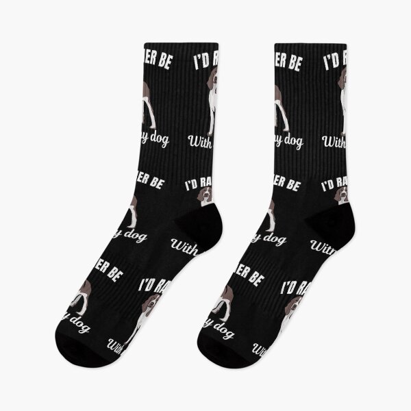 Item preview, I'd rather be with my dog, funny Russian Hunting Sighthound Borzoi breed owners or lovers saying  designed and sold by NBSStore.