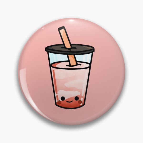 Item preview, strawberry yakult bubble tea friend designed and sold by planet-miki.