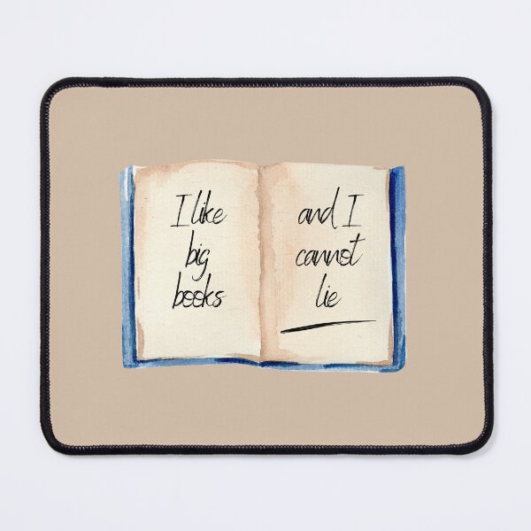 Item preview, I like big books and I cannot lie. designed and sold by VickyKing.