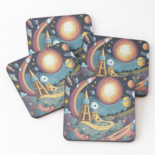 Item preview, Space doodle designed and sold by TBMdesigns.
