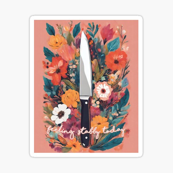 Item preview, True Crime Feeling Stabby Today designed and sold by echowood26.