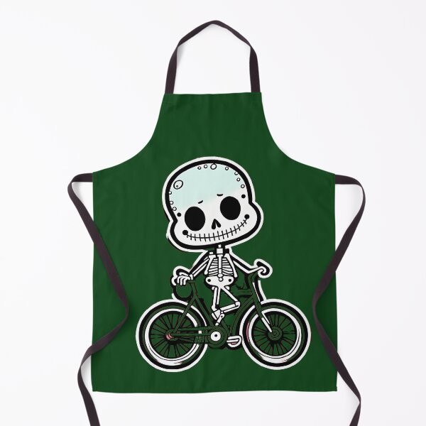 Item preview, Funny skeleton on a bicycle designed and sold by WATERDUST.