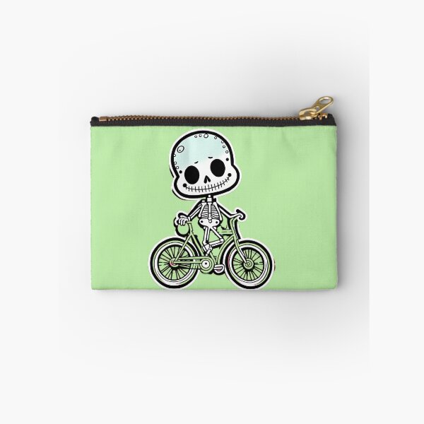 Item preview, Funny skeleton on a bicycle  designed and sold by WATERDUST.