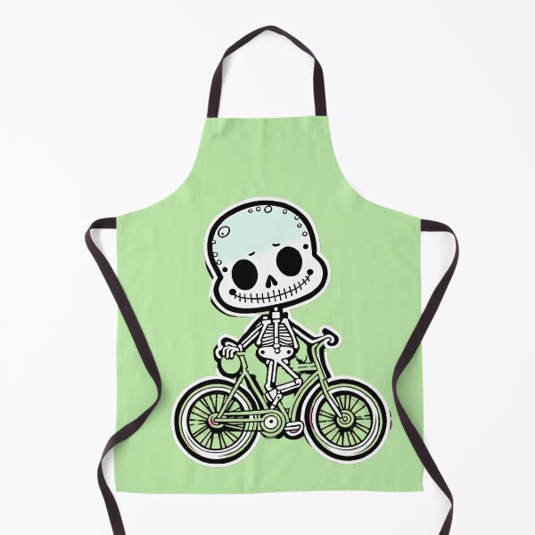 Item preview, Funny skeleton on a bicycle designed and sold by WATERDUST.