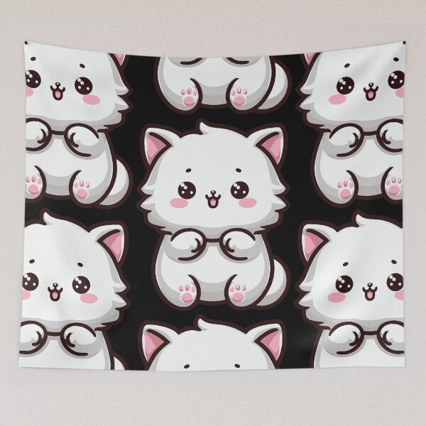 Item preview, Graceful Cat Silhouette designed and sold by ArtfulWeave.