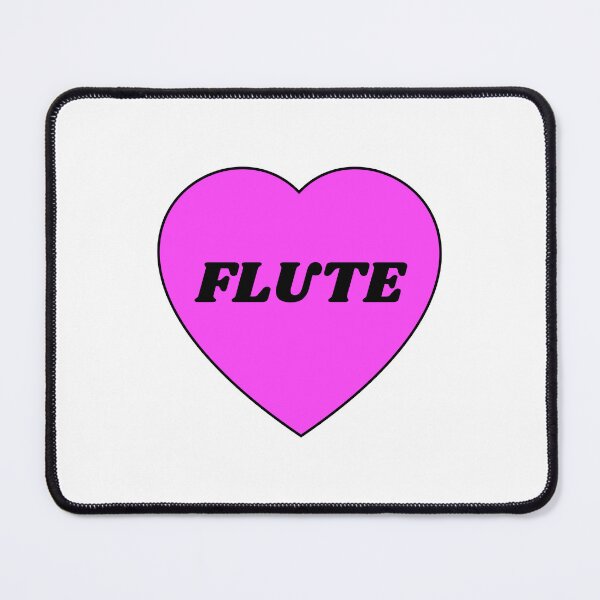 Item preview, I love flute - flute player musician - flute girl designed and sold by Inspirationmotivation.