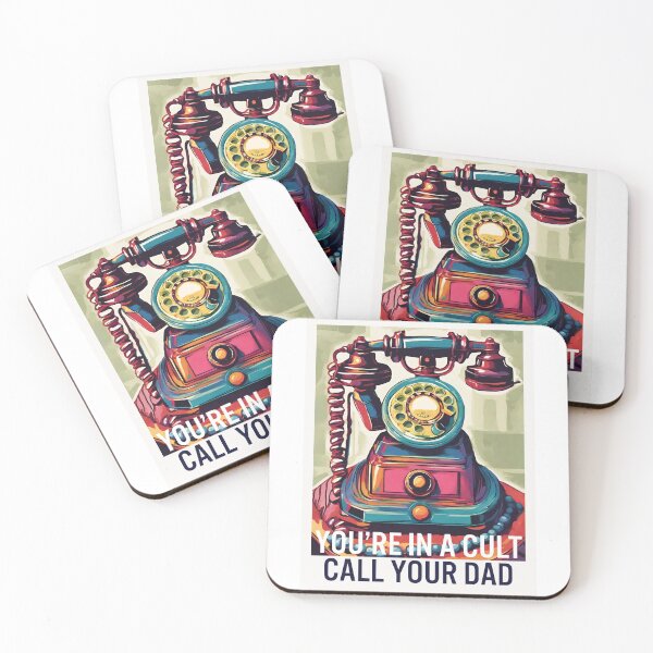 Item preview, You're In A Cult Call Your Dad True Crime Quote designed and sold by echowood26.