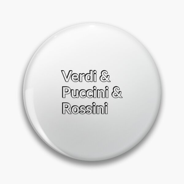 Item preview, Italian opera composers - Puccini, Rossini, Verdi designed and sold by Inspirationmotivation.