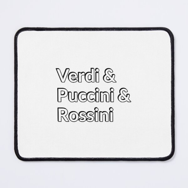 Item preview, Italian opera composers - Puccini, Rossini, Verdi designed and sold by Inspirationmotivation.