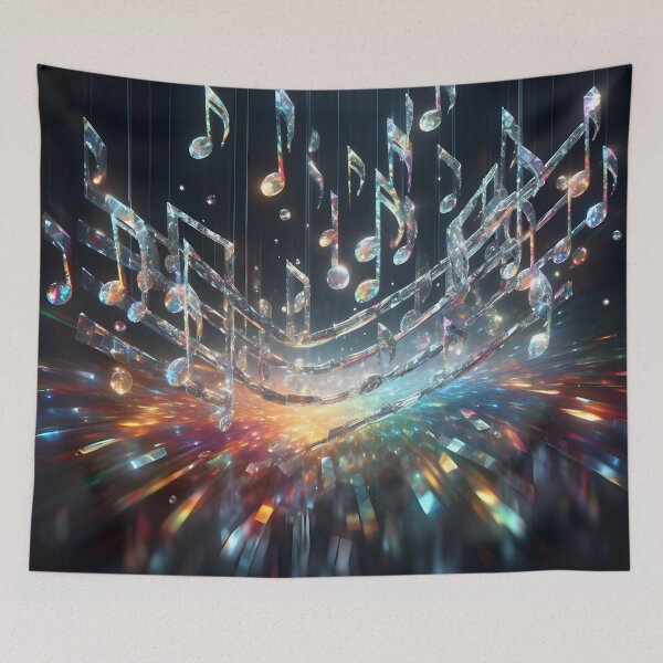 Item preview, Rainbow Melodies designed and sold by AI-Only Creations.